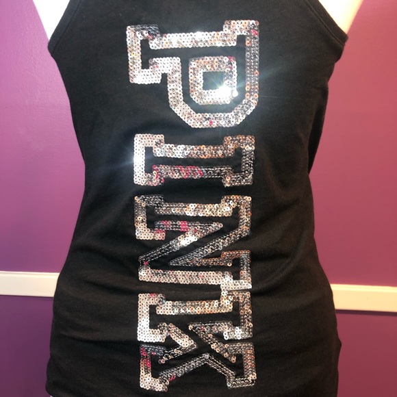 🇺🇸 Victoria’s Secret Pink Sequin Tank - Picture 8 of 8